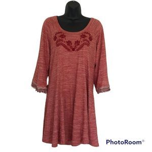 Skies are Blue Jersey Dress Medium